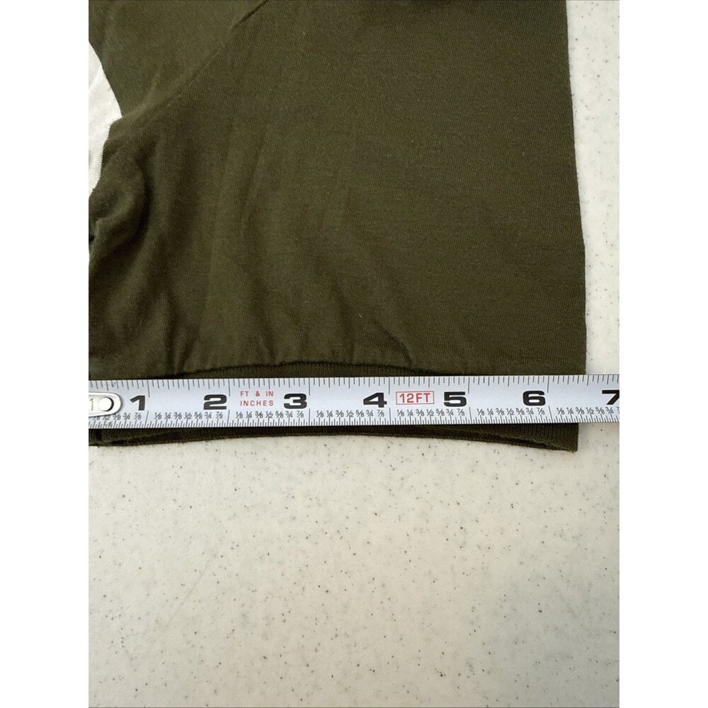 Izod Lacoste Shirt Vintage Mens Large Green White Short Sleeve Polo Retro Preppy - Picture 9 of 11